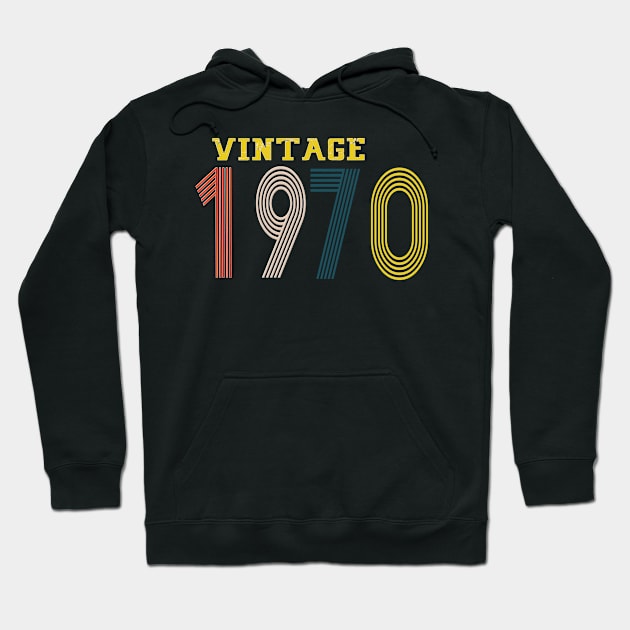 1970 year retro vintage Hoodie by Yoda